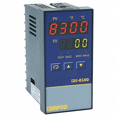 Temp Ctrl 90-264VAC 1/8Din 4-20mA/3Relay