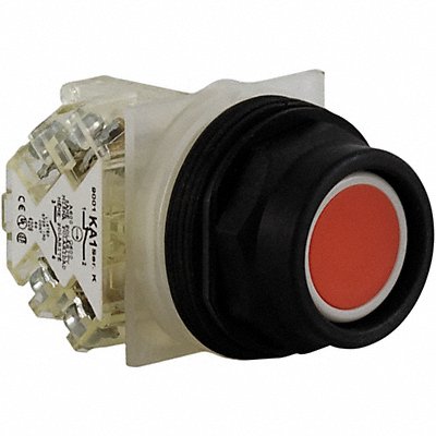 H7068 Non-Illuminated Push Button Plastic Red