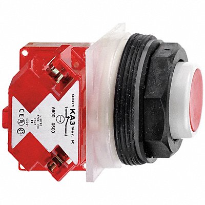 H7062 Non-Illuminated Push Button Plastic Red