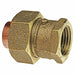 Union LL Cast Bronze 3/4 Tube CxFNPT