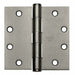 Template Hinge Concealed Dull Chrome