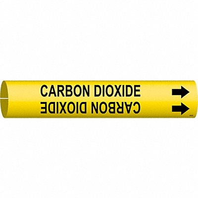 Pipe Mrkr Carbon Dioxide 7/8in H 7/8in W