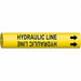 Pipe Mrkr Hydrlic Line 13/16in H 4/5in W