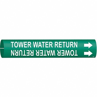 Pipe Marker Tower Water Return 7/8in H