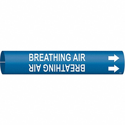 Pipe Markr Breathing Air 7/8in H 7/8in W