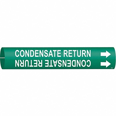 Pipe Marker Condnsate Return 2 13/16in H