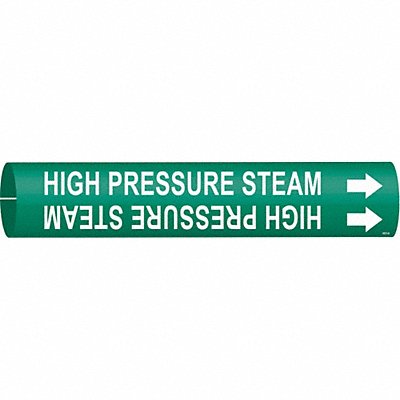 Pipe Marker High Pressure Steam