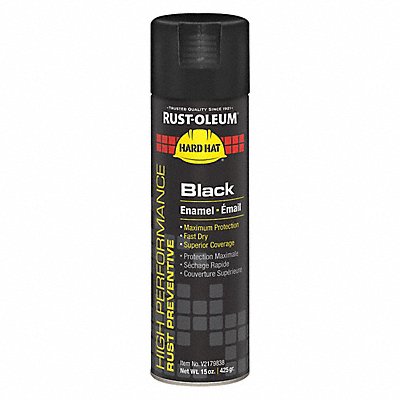 K7504 Rust Preventative Spray Paint Black 15oz