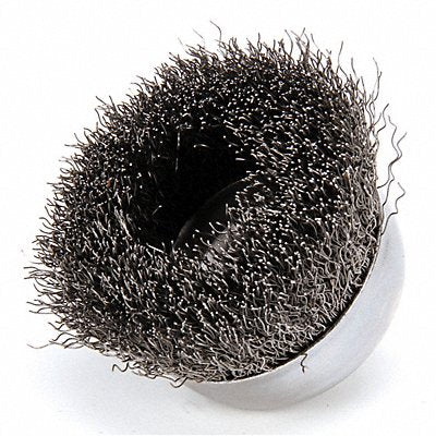 Crimped Wire Cup Brush 3 in 0.014 in