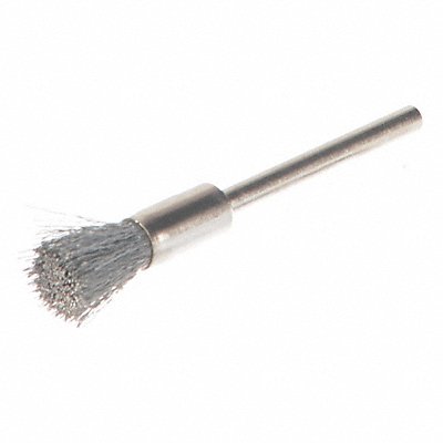 Miniature End Brush Crimped Wire 1/4 