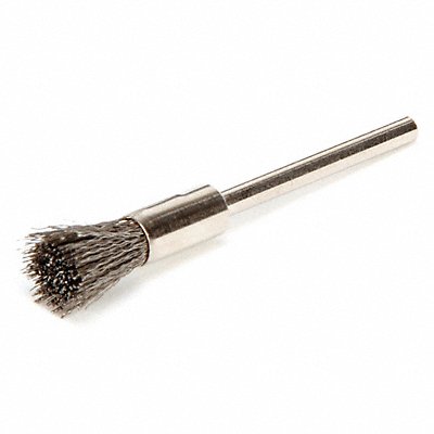 Miniature End Brush Crimped Wire 1/4 