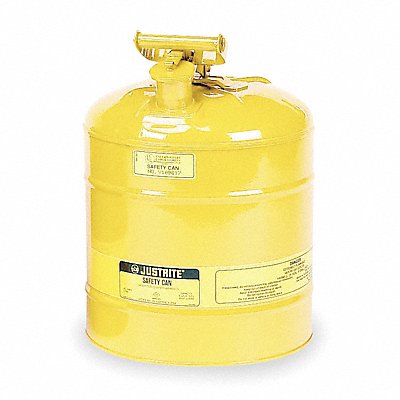 Type I Safety Can 5 gal Ylw 16-7/8In H