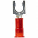 Fork Terminal Tin Copper Red PK100