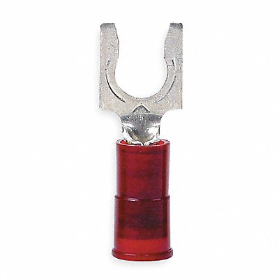 Fork Terminal Tin Copper Red PK100