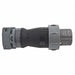 Pin and Sleeve Plug 60 A Black Gray 3Pl