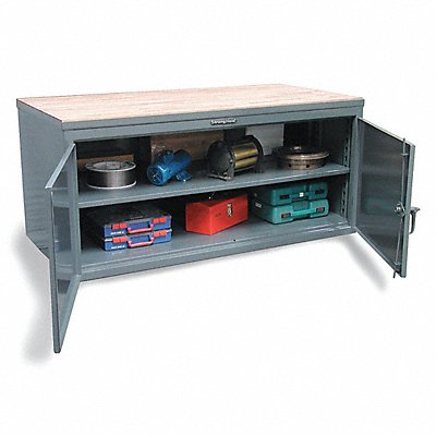 Cabinet Bench Butcher Block 96 W 36 D