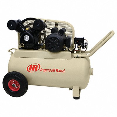 Portable Air Compressor 20gal Horizontal