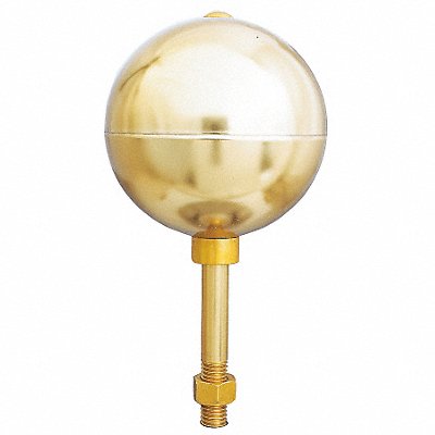 Ball Ornament Aluminum Gold