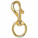 Snap Hook 3 5/8 in Brass Gold