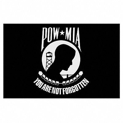 D4228 Pow Mia Flag 5x8 Ft Nylon