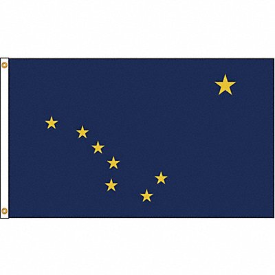 D3771 Alaska Flag 4x6 Ft Nylon