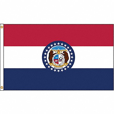 D3771 Missouri Flag 4x6 Ft Nylon