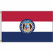 D3771 Missouri Flag 4x6 Ft Nylon