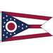 D3771 Ohio Flag 4x6 Ft Nylon