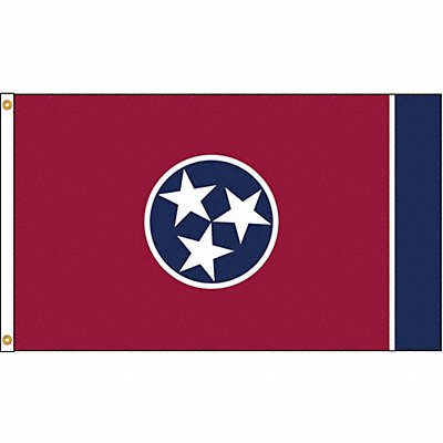 D3771 Tennessee Flag 4x6 Ft Nylon