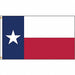 D3771 Texas Flag 4x6 Ft Nylon