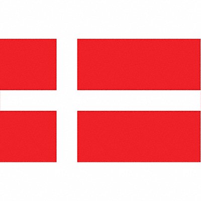 Denmark Flag 4x6 Ft Nylon