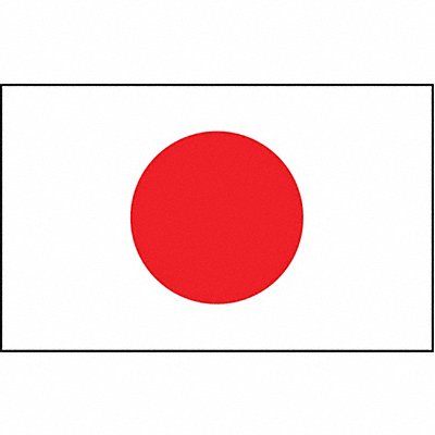 Japan Flag 4x6 Ft Nylon