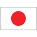 Japan Flag 4x6 Ft Nylon