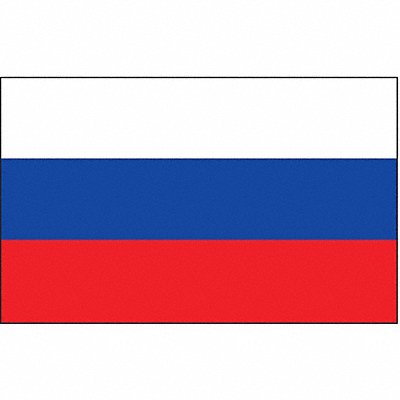 Russia Flag 3x5 Ft Nylon