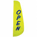 Open Feather Flag 2x8 Ft Nylon