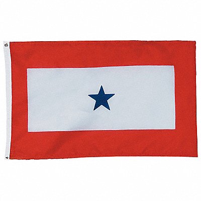 Service Star Flag 3x5 Ft Nylon