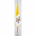 Papal Flag Set W/base Nylon