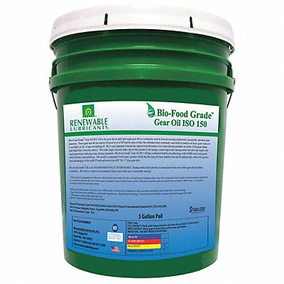 Gear Oil Biobased ISO 150 5 Gal NSF H1