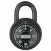 G3498 Combination Padlock 2 in Round Black