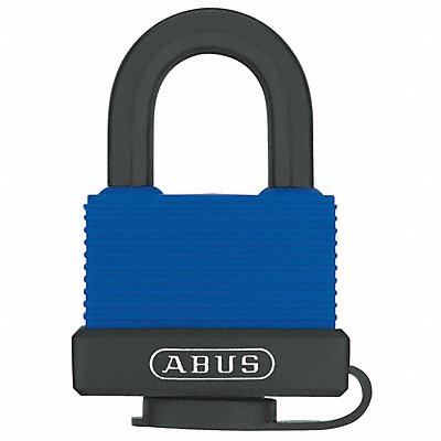 Keyed Padlock 59/64 in Rectangle Blue