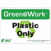 Plastic Only Adhsve Sign 7x10in PK5