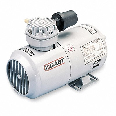 Piston Air Comp/Vacuum Pump 0.166 hp