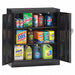 Storage Cabinet 42 x36 x24 Black 2Shlv