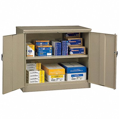 Storage Cabinet 42 x36 x24 Sand 2Shlv