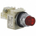 H6931 Illuminated Push Button 30mm 1NO/1NC Red