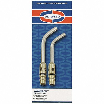 UNIWELD 2pc Quick Connect Torch Tip Set