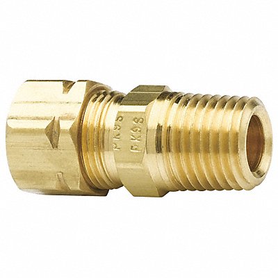 Connector Low Lead Brass CompxM 1/4In