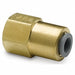 Female Flare Connector 45 Deg 1/4 Sz