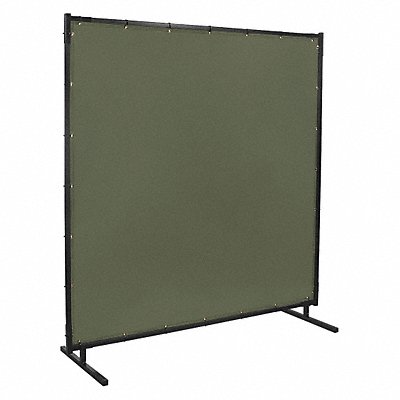 Welding Screen 6 ft H 6 ft W Green