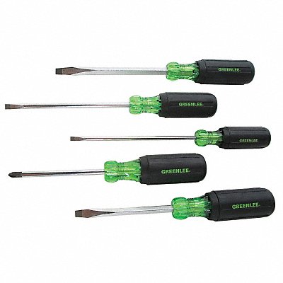 Screwdriver Set Slotted/Phillips 5 Pc